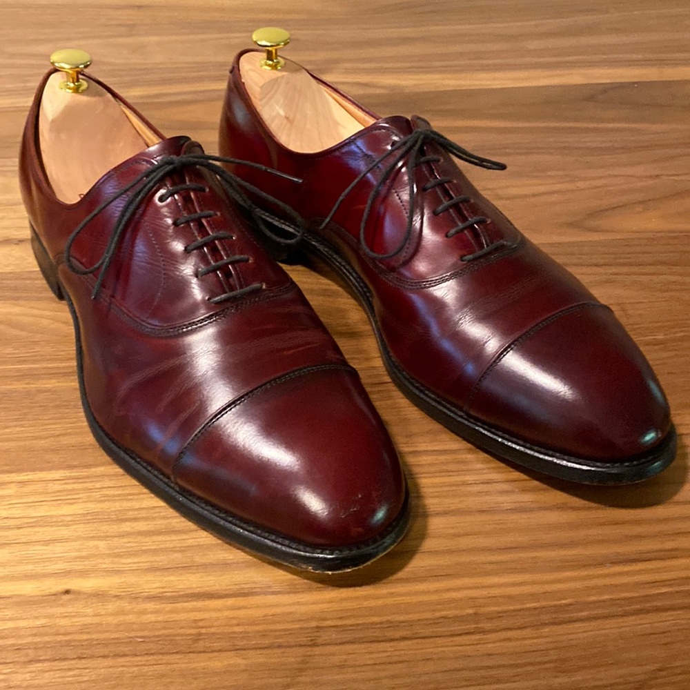 Allen Edmonds Park Ave 13E Burgundy